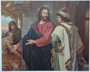 Christ and the Rich Young Ruler Hofmann